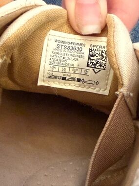 Sperry Women’s Slip-On Shoe in Tan